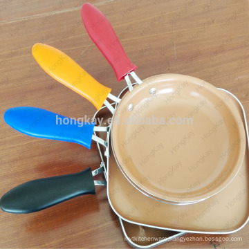 Large Silicone Hot Handle Holder for iron pan and pot